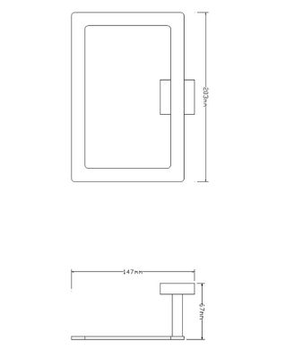 Полотенцедержатель кольцо OMNIRES LIFT CHROME 8160CR