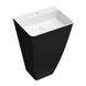 Умывальник (раковина) OMNIRES PARMA M+ WHITE GLOSSY BLACK напольный 39 102 грн