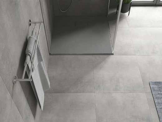 Душовий піддон MEXEN HUGO 80x80 GREY MEX-42618080K