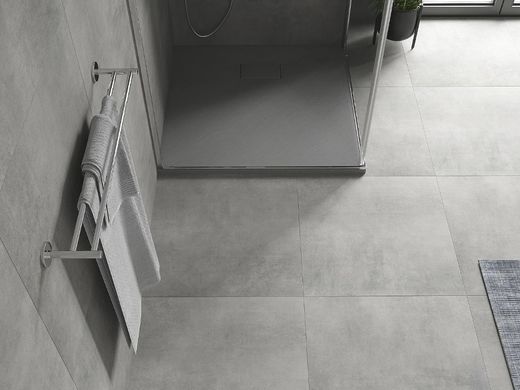 Душовий піддон MEXEN HUGO 80x80 GREY MEX-42618080K