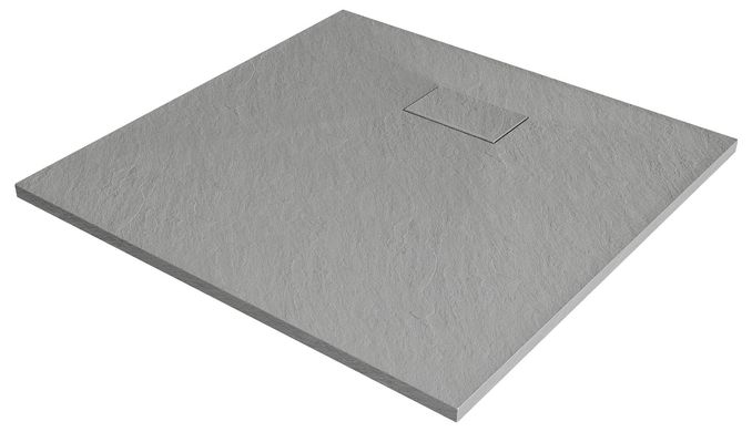 Душовий піддон MEXEN HUGO 80x80 GREY MEX-42618080K