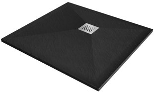 Душевой поддон MEXEN STONE+ 90x90 BLACK MEX-44709090K