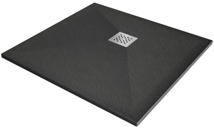 Душевой поддон MEXEN STONE+ 90x90 ANTHRACITE MEX-44719090K