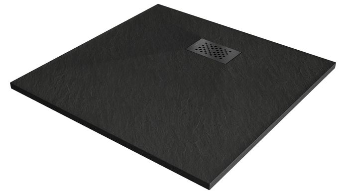 Душовий піддон MEXEN HUGO 90x90 BLACK MEX-42709090-B