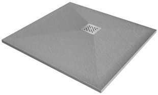 Душевой поддон MEXEN STONE+ 80x80 GREY MEX-44618080K