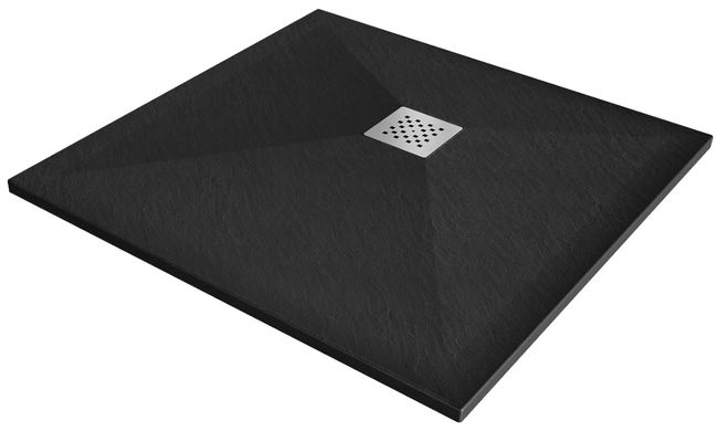 Душевой поддон MEXEN STONE+ 100x100 BLACK MEX-44701010K