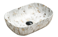 Умивальник (раковина) MEXEN RITA WHITE MARBLE