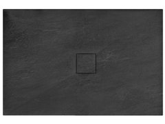 Душовий піддон REA BLACK STONE 80X120