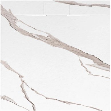 Душевой поддон REA BAZALT 90X90 CARRARA WHITE REA-K7002