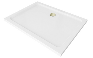 Душевой поддон MEXEN FLAT 110x70 WHITE-G белый MEX-40107011G