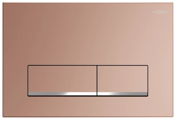 Кнопка смыва для инсталляции MEXEN FENIX 12 ROSE GOLD