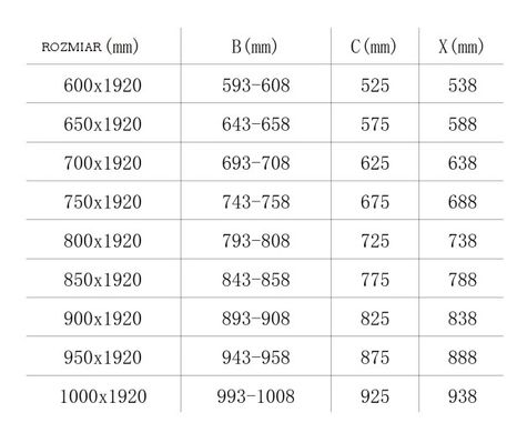 Душові двері MEXEN PRETORIA 60 CHROME MEX-852-060-000-01-00K