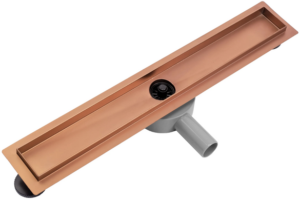 Трап для душа REA PURE NEO 70 PRO BRUSHED COPPER 2в1 REA-G8021