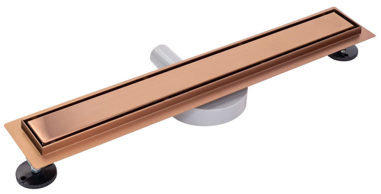 Трап для душа REA PURE NEO 70 PRO BRUSHED COPPER 2в1 REA-G8021