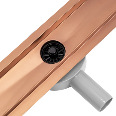 Трап для душа REA PURE NEO 60 PRO BRUSHED COPPER 2в1 REA-G8020