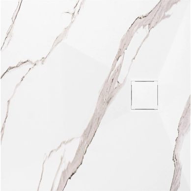 Душевой поддон REA MAGNUM 90x90 CARRARA WHITE REA-K7005