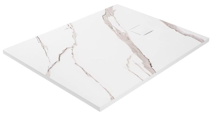 Душовий піддон REA MAGNUM 80X100 CARRARA WHITE REA-K7004