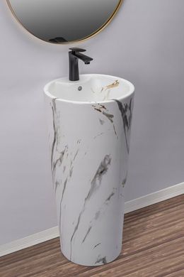 Умывальник (раковина) REA BLANKA MARBLE напольный REA-U8704