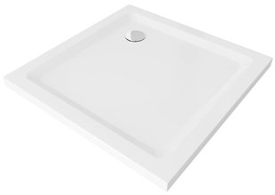 Душевой поддон MEXEN FLAT 100x100 WHITE MEX-40101010K