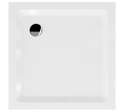 Душевой поддон MEXEN FLAT 100x100 WHITE MEX-40101010K