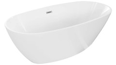 Ванна окремостояча MEXEN ERIS WHITE 155x80 акрилова