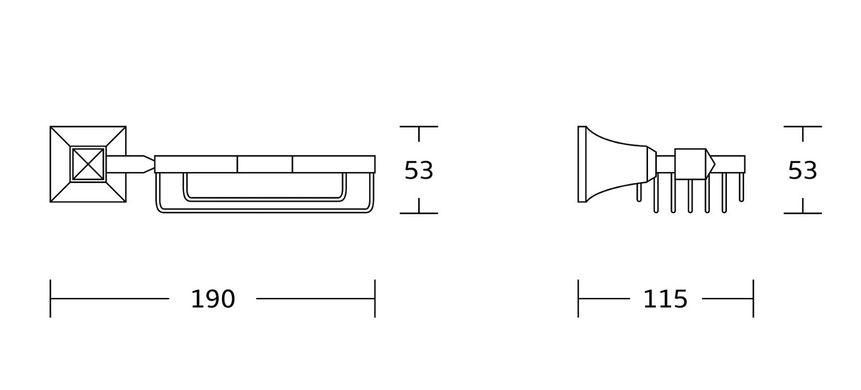 Мыльница MEXEN DALIA 01 CHROME