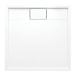 Душевой поддон OMNIRES BROOKLYN 90x90 WHITE GLOSSY BROOKLYN90/KBP