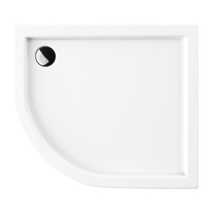 Душевой поддон OMNIRES RIVERSIDE 80x90 WHITE GLOSSY RIVERSIDE80/90/PBP