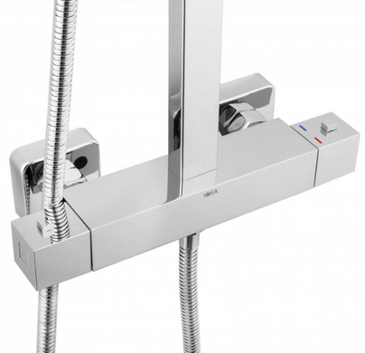 Душовий гарнітур YOKA GOBA 25 CHROME з термостатом BP.GOBA-THERM-25-CHR